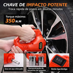Macaco Elétrico Multifuncional + Chave de Impacto Elétrica! 1 Ano de Garantia