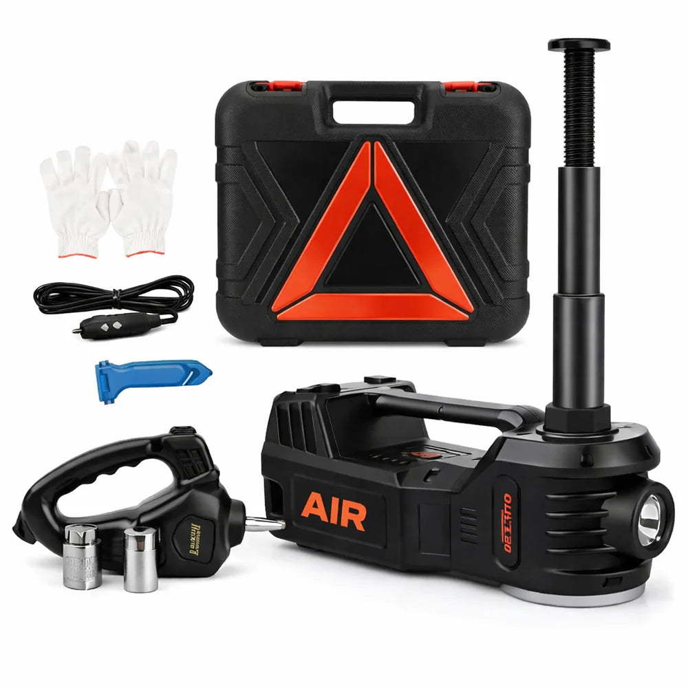 Macaco Elétrico Multifuncional + Chave de Impacto Elétrica! 1 Ano de Garantia