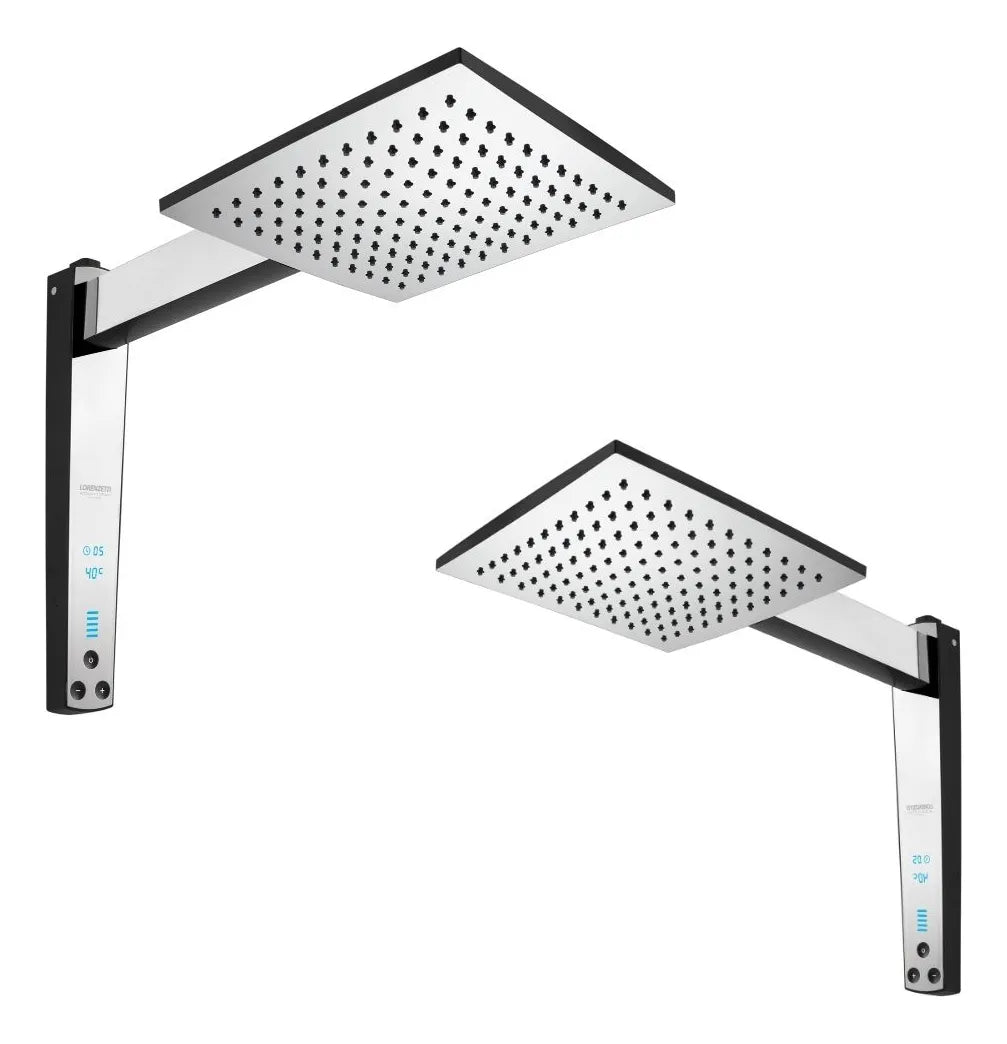 Chuveiro Acqua Century Digital 7500w Preto e Cromado - Bivolt