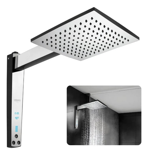 Chuveiro Acqua Century Digital 7500w Preto e Cromado - Bivolt